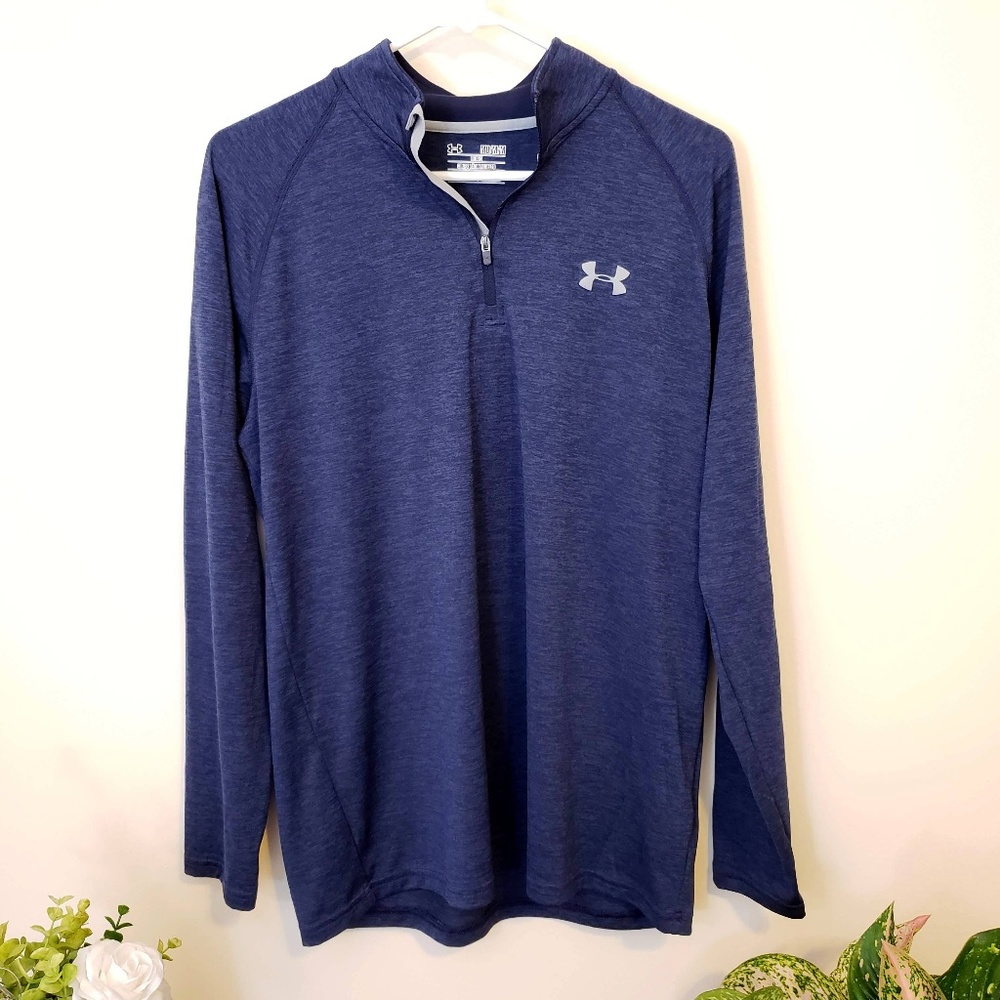 Under Armour Long Sleeve 1/4 Zip Tee - medium